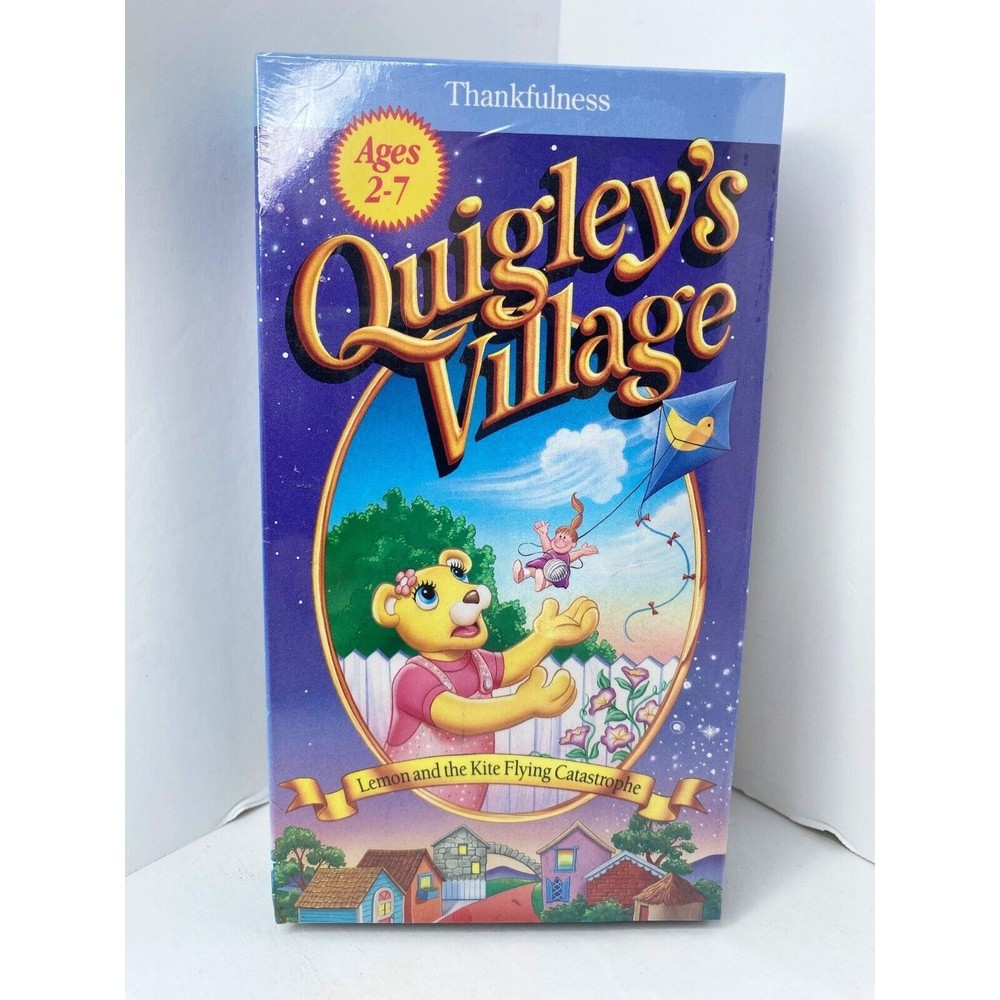 Quigley's Village : THANKFULNESS - Lemon and the Kite Flying Catastrophe - VHS